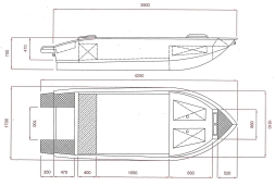 Алюминиевая лодка ALUTON 390Р, фото 19