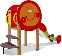 Горка Колобок 08307 H=1000 для детской площадки Горка Колобок 08307 H=1000 для детской площадки