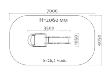 Горка Колобок 08307 H=1000 для детской площадки Горка Колобок 08307 H=1000 для детской площадки
