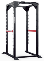 Силовая рама повышенной прочности для жимов и приседов с опцией для хранения дисков Impulse SL7009+SL7009OPT