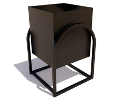 Урна уличная Грань, фото 1 Урна уличная Грань, фото 1