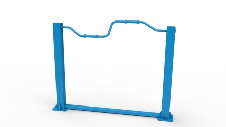 Уличный тренажер для колясочников "Ручной велосипед", фото 2