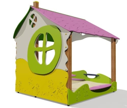 Песочный дворик 05025 для детской площадки, фото 1