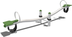 Качели Дуэт Papercut КЧ001.00.1 для детских площадок, фото 1