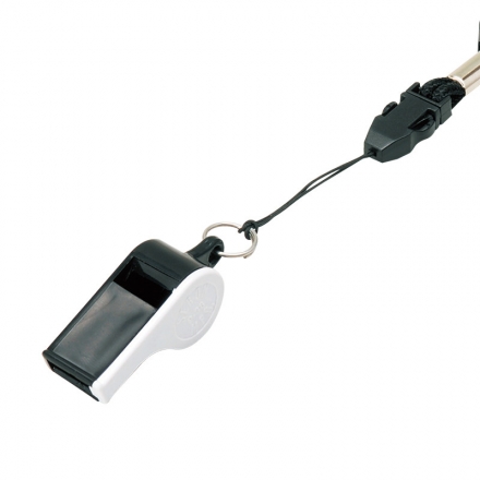 Свисток пласт. с шариком &quot;MIKASA WH-10BKW&quot;, черно-белый, фото 1