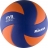 Мяч вол. &quot;MIKASA MVA380K-OBL&quot;, р 5, синт.кожа (ПВХ), 8 пан, клееный, сине-оранжевый