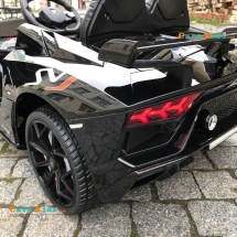 Электромобиль Lamborghini Aventador SVJ — HL328 черный Электромобиль Lamborghini Aventador SVJ — HL328 черный
