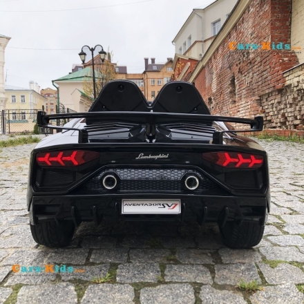 Электромобиль Lamborghini Aventador SVJ — HL328 черный, фото 2