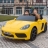 Электромобиль Porsche Cayman YSA021 180W желтый