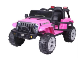 Детский электромобиль Rivertoys Т222ТТ розовый, фото 1