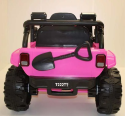 Детский электромобиль Rivertoys Т222ТТ розовый, фото 2