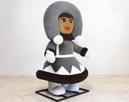 Топиари Эвенк девочка - газон Eco, фото 1