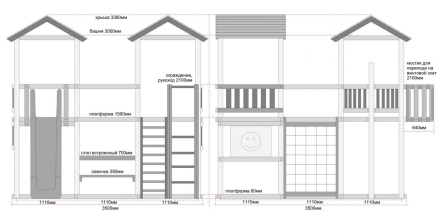 Игровой комплекс серия H модель 1, фото 7