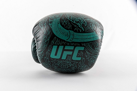 (Перчатки для бокса UFC PRO Thai Naga 16 Oz - зеленые), фото 9