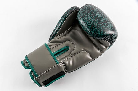 (Перчатки для бокса UFC PRO Thai Naga 16 Oz - зеленые), фото 7