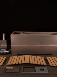 Нагреваемая ванна KELLEK Journey из алюминия на 2 человека, фото 4