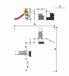 Детский спортивно-игровой комплекс Romana 057.10.00, фото 3