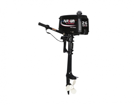 Броня-320 С белый-черный + PARSUN T 2.6 BMS (комплект лодка + мотор), фото 6