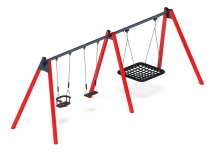 Качели М3 (красный) ИО 13.М.06.03.01.01-01