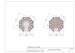 Восьмигранная беседка ПИКНИК 2, фото 2