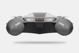 GLADIATOR B 420 LIGHT B Светло-темносерый моторная лодка ПВХ Фанерный пайол, фото 5