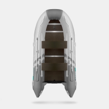 GLADIATOR B 420 LIGHT B Светло-темносерый моторная лодка ПВХ Фанерный пайол