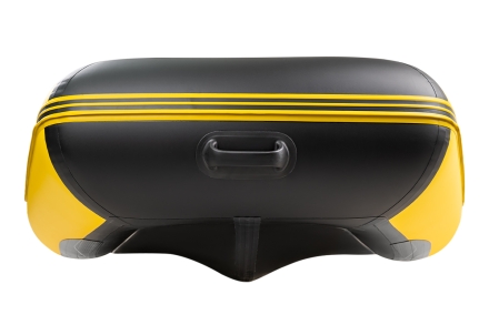 Броня-320 СК слань+киль желтый-черный (Лодка ПВХ под мотор с усилением), фото 5