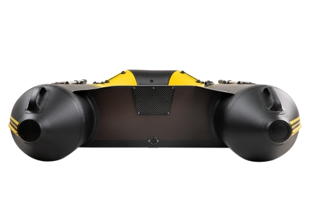 Броня-320 СК слань+киль желтый-черный (Лодка ПВХ под мотор с усилением), фото 6