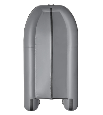 Моторная лодка ПВХ Фрегат 390 F с фальшбортом Серый, фото 2