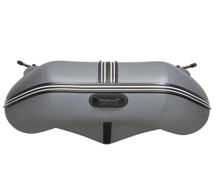 Моторная лодка ПВХ Фрегат 390 F с фальшбортом Серый, фото 6