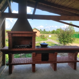 Печь Аристократ 716 S Прямоугольный кирпич желтый, фото 2