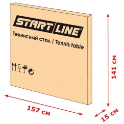 Теннисный стол Startline Compact OUTDOOR LX (с сеткой), фото 4