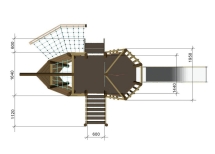 Детская игровая площадка Лодка