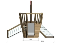 Детская игровая площадка Лодка