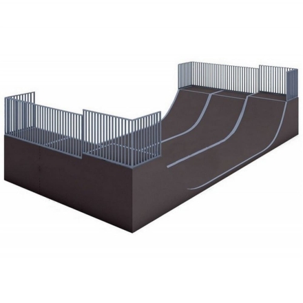 Двухуровневая рампа, фото 1