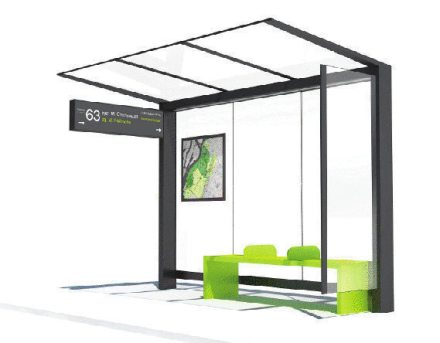 Остановка общественного транспорта ООТ-1(4), фото 1