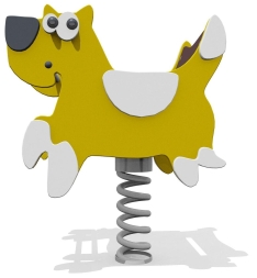 Качалка на 1 пружине Собака ВСТ 1256 для детской площадки