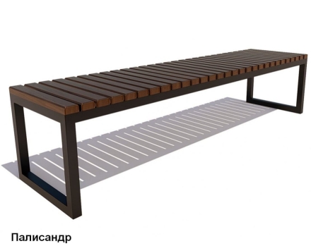 Скамейка уличная Нео, Сосна 1,5 м, фото 3