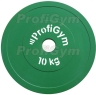 Изображение товара Диск стальной «Powerlifting» с полимерным покрытием, 10 кг ДПЛ-10 