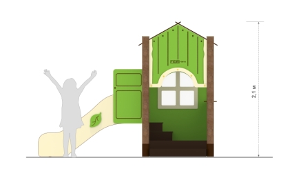 FUN-terra Детский игровой домик ЗЛ-35, фото 3