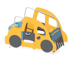 Игровое оборудование Двойная машинка ИО-03 для детской площадки, фото 1 Игровое оборудование Двойная машинка ИО-03 для детской площадки, фото 1