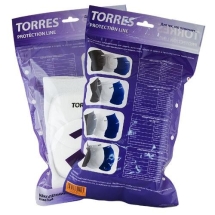Наколенники спортивные "TORRES Pro Gel ", нейлон, полиуретан 20 мм, гель, размер L, синий Наколенники спортивные "TORRES Pro Gel ", нейлон, полиуретан 20 мм, гель, размер L, синий