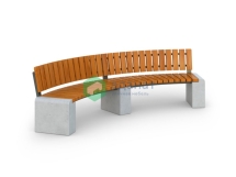 Скамейка «Форт» со спинкой