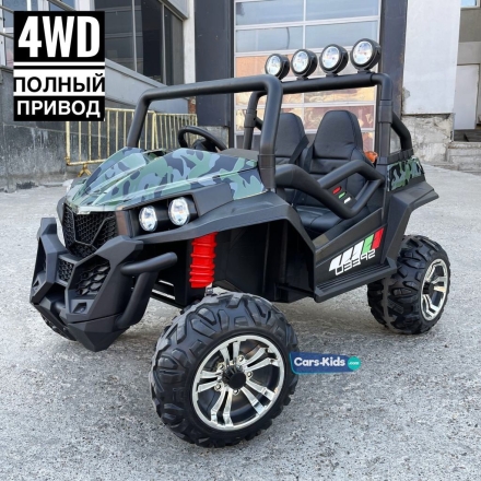 Электромобиль BUGGY т888тт 4WD камуфляж 24V, фото 1