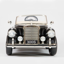 Электромобиль Mercedes-Benz 300S Retro черный, фото 3