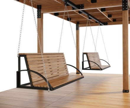 Навес с качелями «Орион» 6,0 м, фото 2