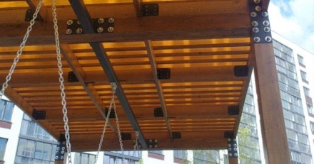 Навес с качелями «Орион» 6,0 м, фото 5