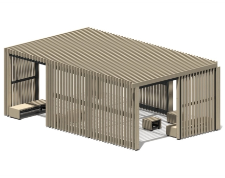 Теневой навес Городской оазис, фото 1