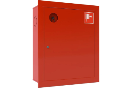 Шкаф пожарный МЭК ЭЛЕКТРИКА ШПК-310 ВЗК 650x540x230 встраиваемый закрытый красный MEC50006, фото 1