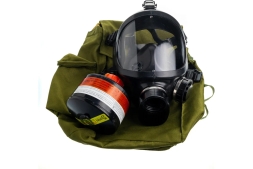 Противогаз фильтрующий БРИЗ &quot;-3301(ППФ)&quot; марки А2Р3 R D с лицевой частью &quot;-4301М(ППМ)&quot; категория 2 500103011